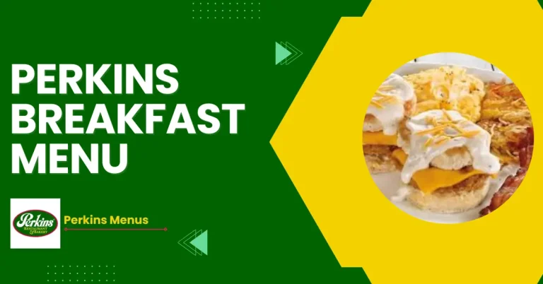 Perkins Breakfast Menu